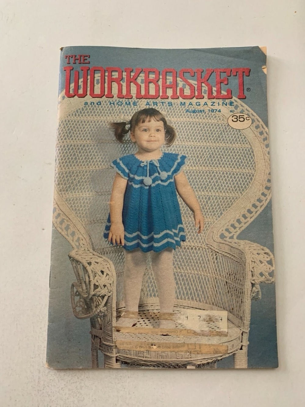 August 1974 The Workbasket and Home Arts Magazine